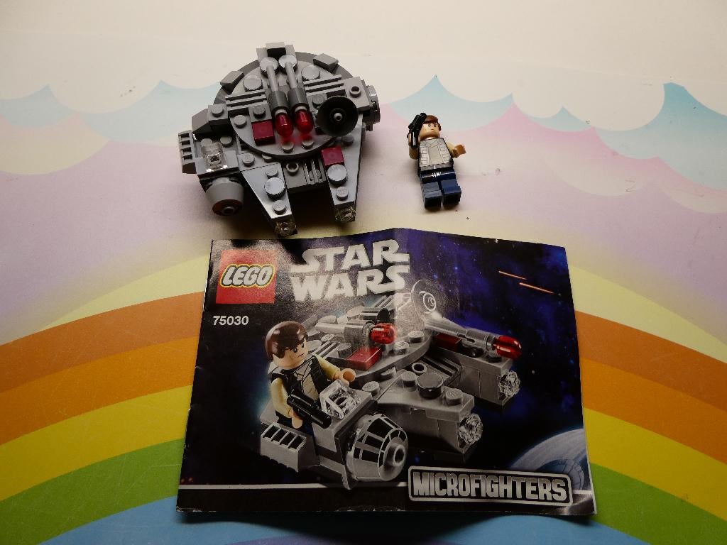 Lego Star Wars 75030 Millennium Falcon Microfighter, Ophalen of Verzenden, Zo goed als nieuw, Complete set, Lego