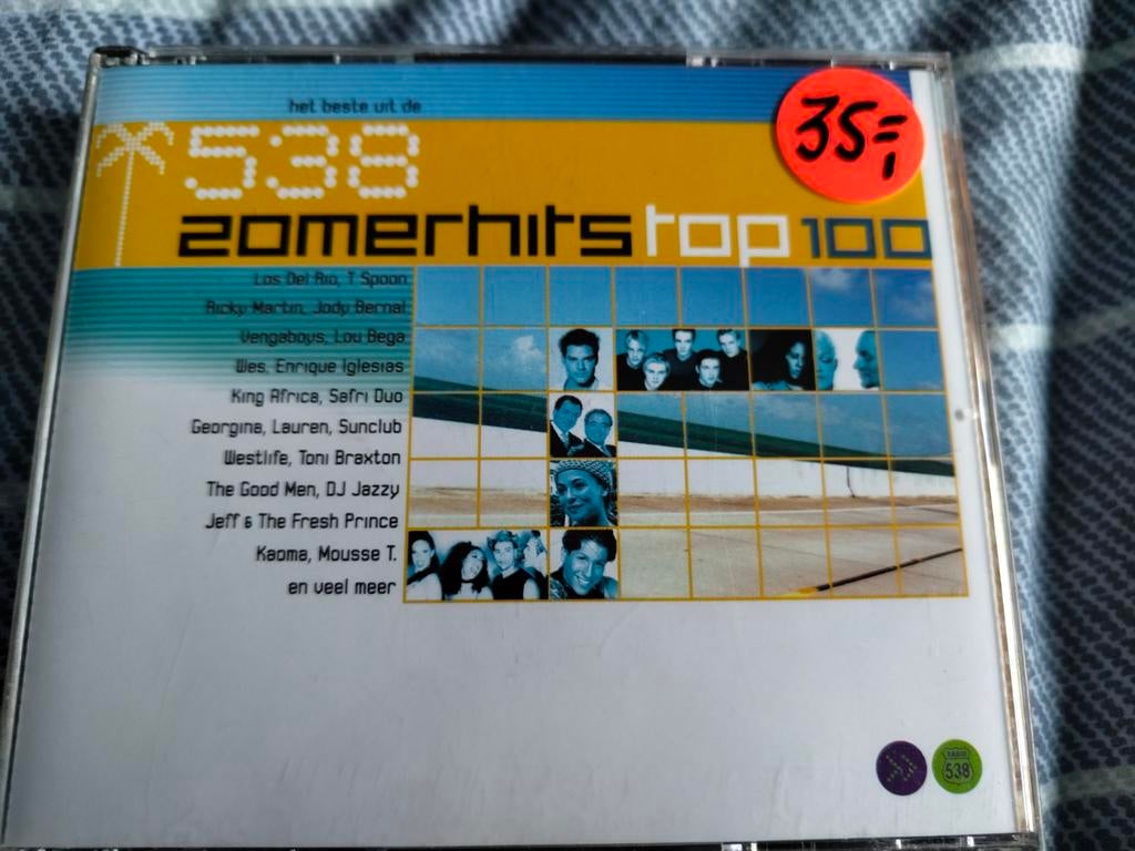 538 Zomerhits Top 100 CD - Diverse Artiesten, Ophalen of Verzenden, Zo goed als nieuw, Pop