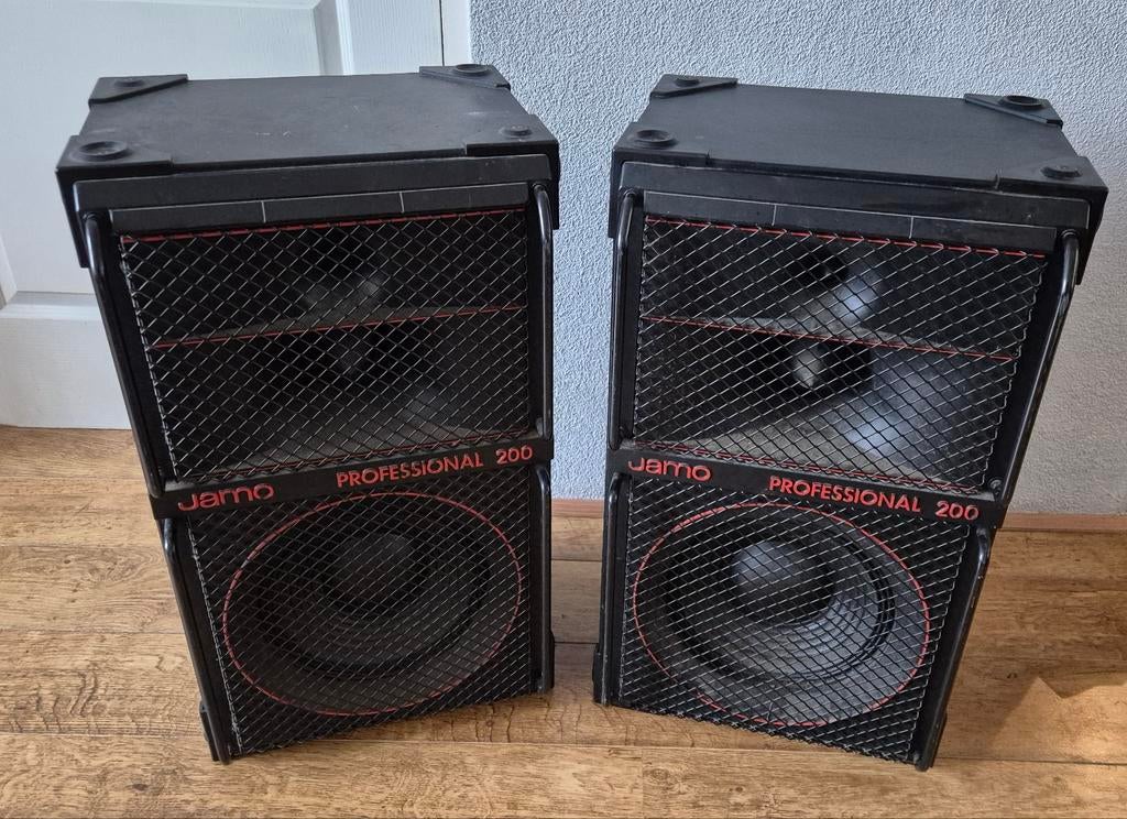 Jamo Professional 200 Speakers - Set van 2, Audio, Tv en Foto, Luidsprekers, Gebruikt, Front, Rear of Stereo speakers, 120 watt of meer