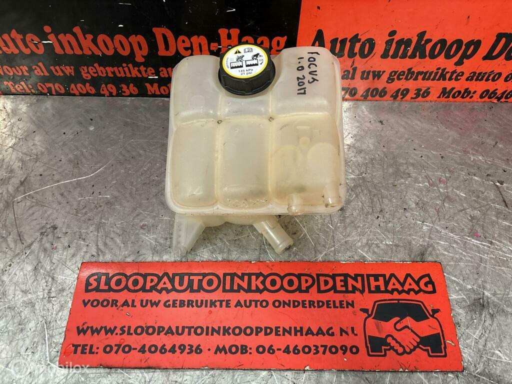 Ford Focus ('11-'18) Koelvloeistof Reservoir | 8V618K218AE, Gebruikt, Ford, Ophalen of Verzenden, Ford