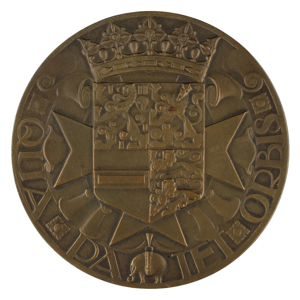 Penning VPK 1929 Chris vd Hoef : Johan Maurits van Nassau, Verzenden, Brons, Nederland