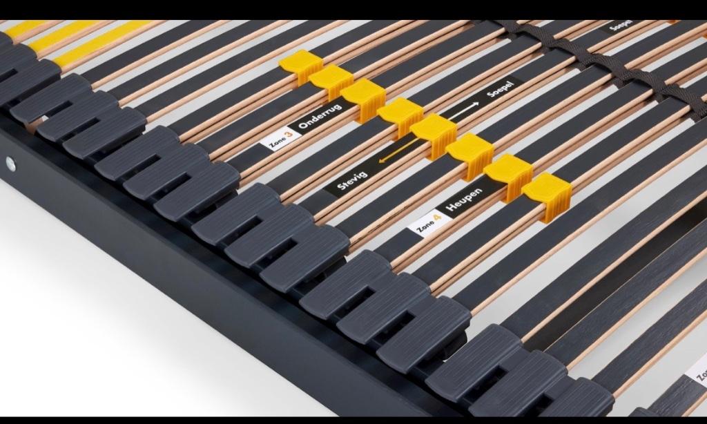 Lattenbodem bossflex 600 2e hands, Ophalen, Gebruikt, 90 cm, Eenpersoons