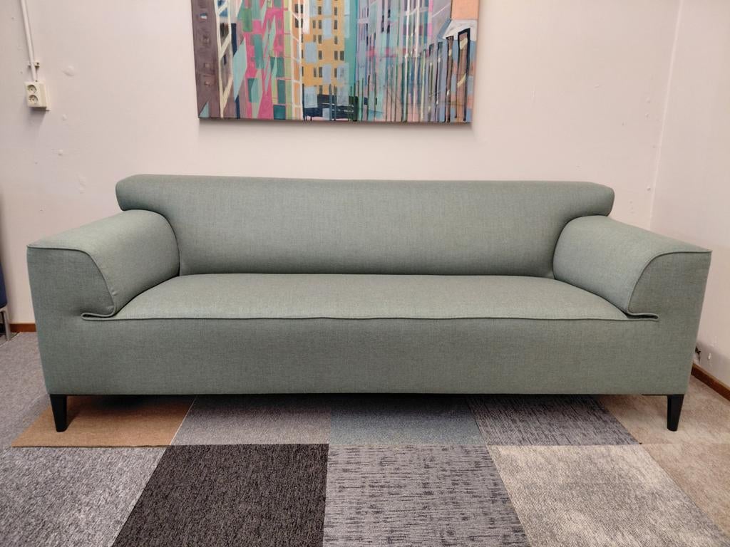 Pode Edit | 3 zits | Refurbished | Wol kvadrat | Groen