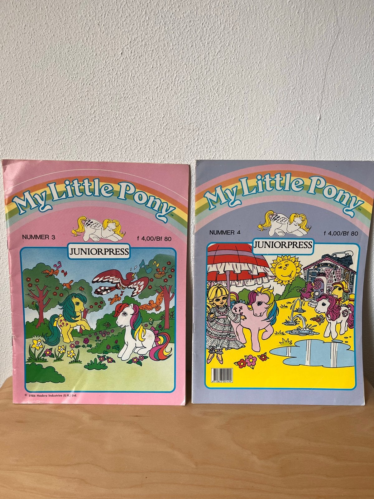 My Little Pony Juniorpress Nummers 3 & 4 (1986/1987), Boeken, Ophalen of Verzenden, Gelezen, Overige typen