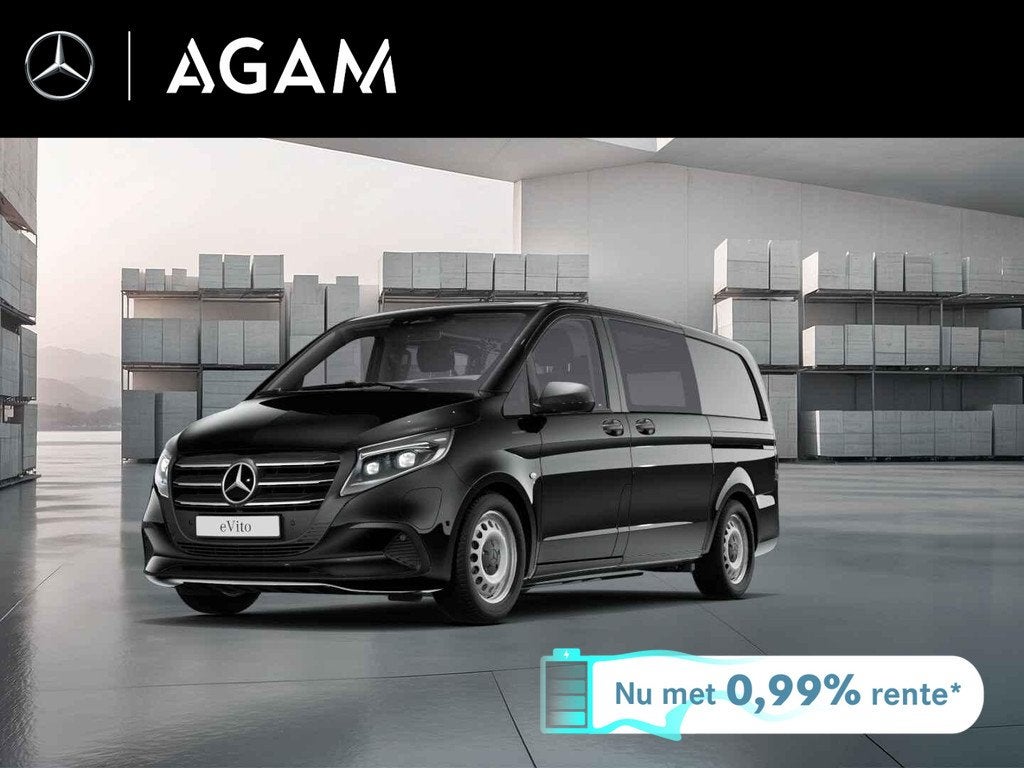 Mercedes-Benz eVito 129 PRO L2 90 kWh, Auto's, Bestelauto's, Bedrijf, Te koop, Airbags, Airconditioning, Alarm, Automatische klimaatregeling