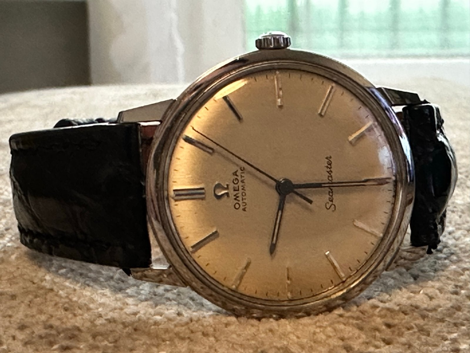 Omega Seamaster Automatic Polshorloge - Vintage, Ophalen, Staal, Polshorloge, Omega