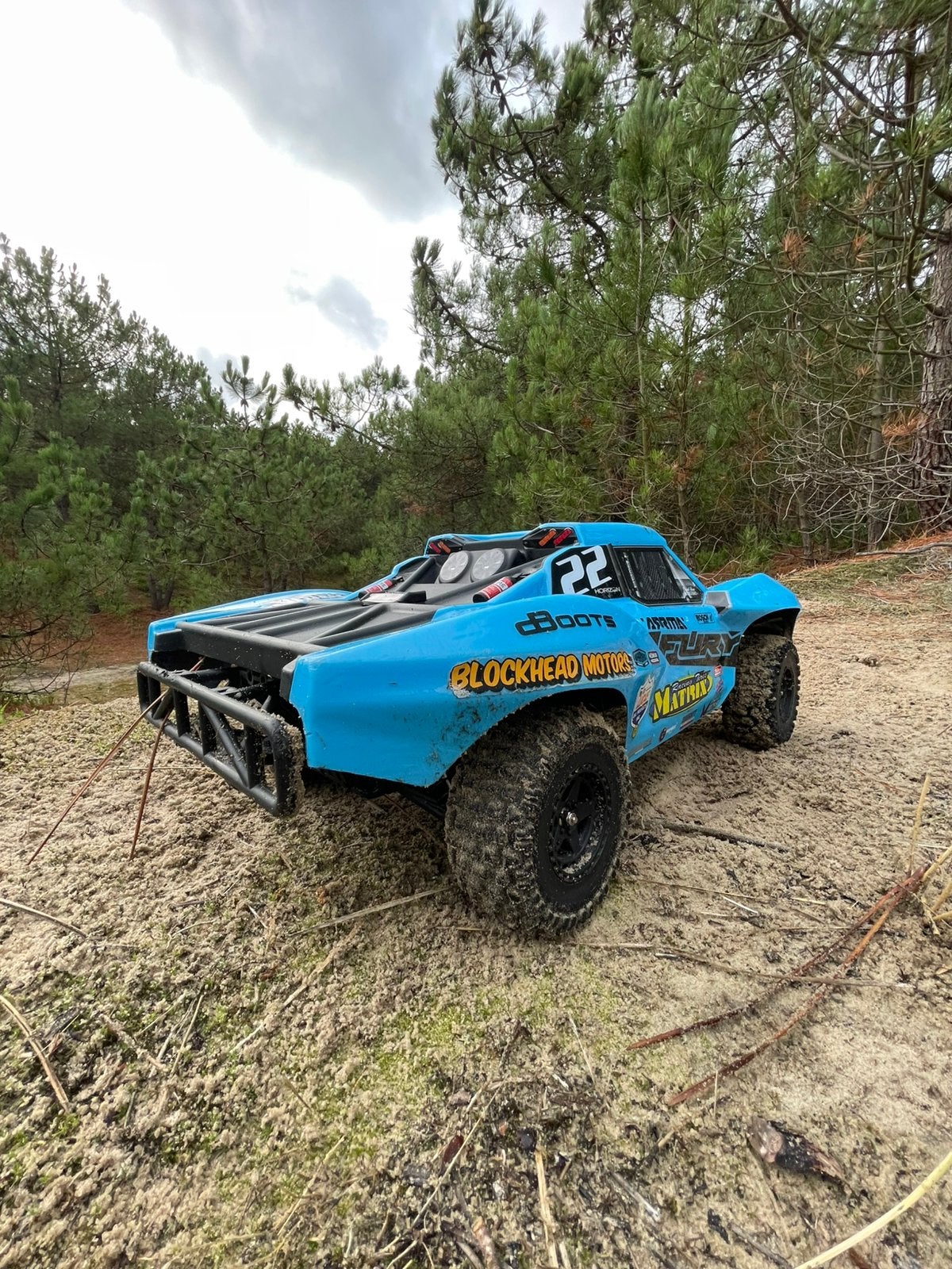 Arrma Fury build - 4000kv Skyrc Supa Flysky FS-G7P, Ophalen of Verzenden, Auto offroad