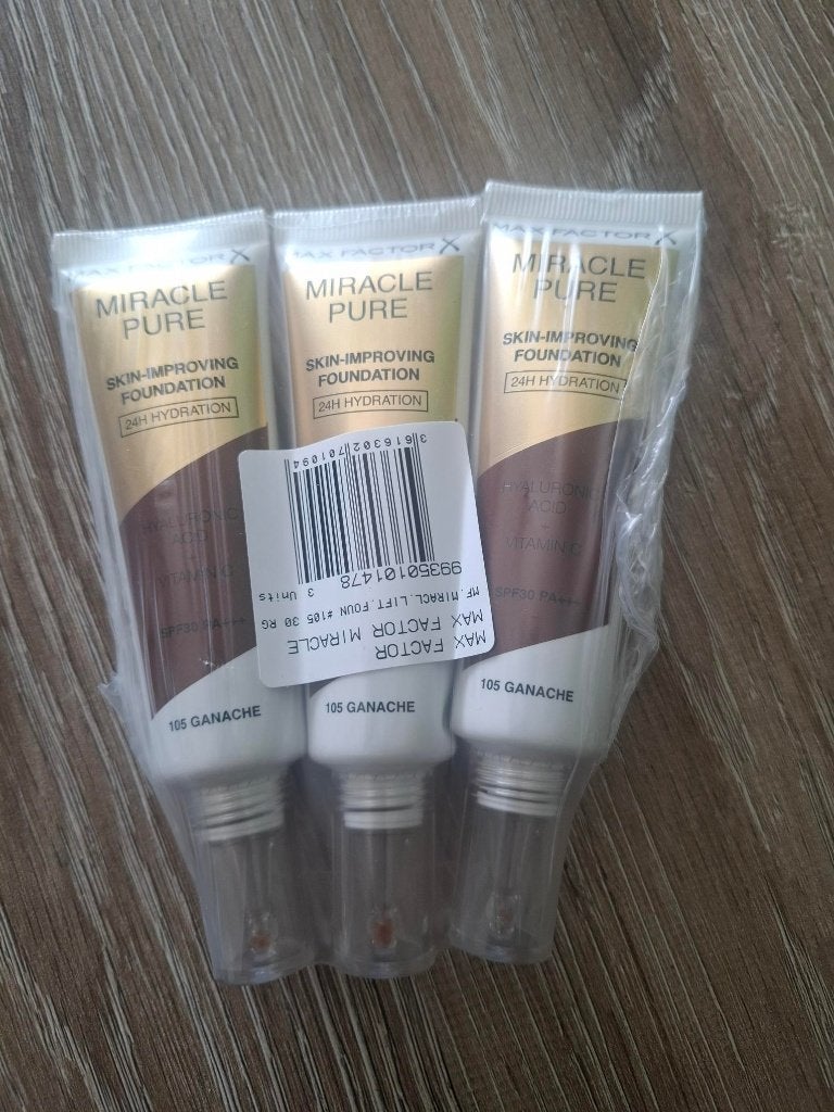 Max Factor Miracle Pure Skin-Improving Foundation (advr 14), Overige kleuren, Gehele gezicht, Nieuw, Ophalen of Verzenden