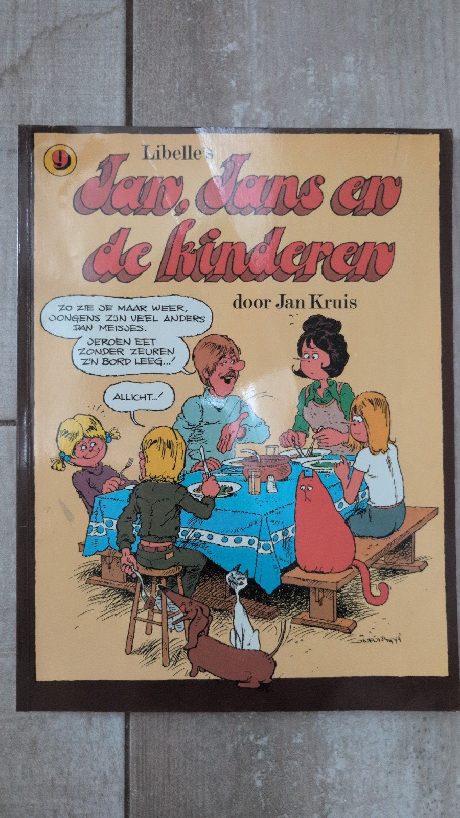 Nummer 9 Libelle's Jan, Jans en de Kinderen - Deel 9, Eén stripboek, Ophalen of Verzenden, Gelezen, Jan Kruis