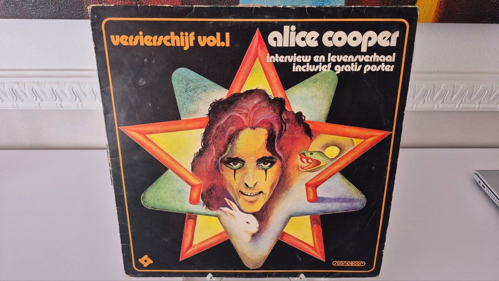Alice Cooper versierschijf Vol:1 Zeldzaam, LP, Gebruikt, Ophalen of Verzenden, 12 inch
