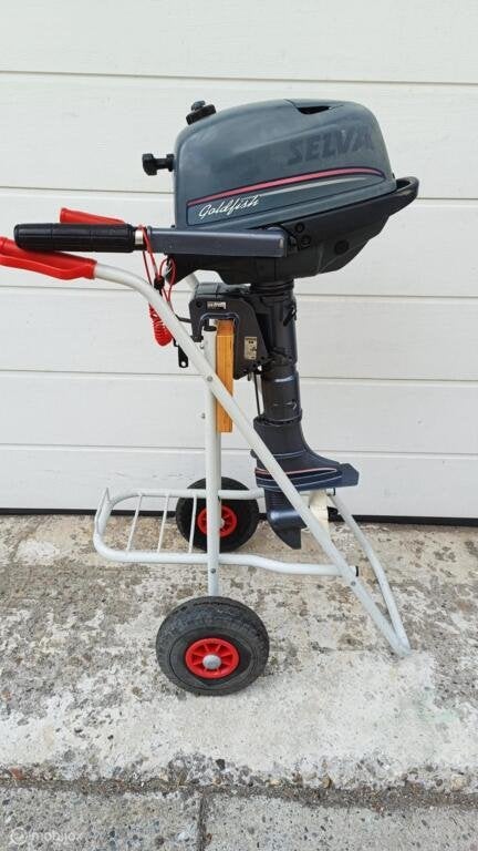 Yamaha/Selva | 4 pk | 4 takt | Kortstaart | 2006 | Garantie, Watersport en Boten, Buiten- en Binnenboordmotoren, Gebruikt, Minder dan 5 pk