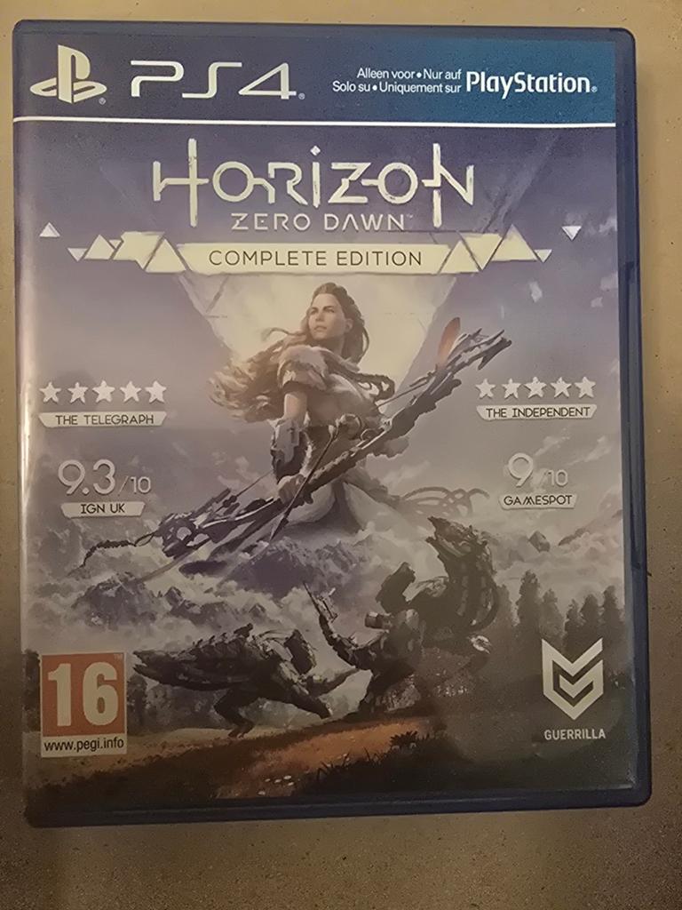 Horizon Zero Dawn Complete Edition PS4, Spelcomputers en Games, Games | Sony PlayStation 4, 1 speler, Ophalen of Verzenden, Zo goed als nieuw
