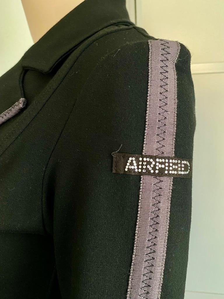 G741 Airfield maat XS=34 jasje blazer colbert vest zwart, Zwart, Ophalen of Verzenden, Zo goed als nieuw, Jasje