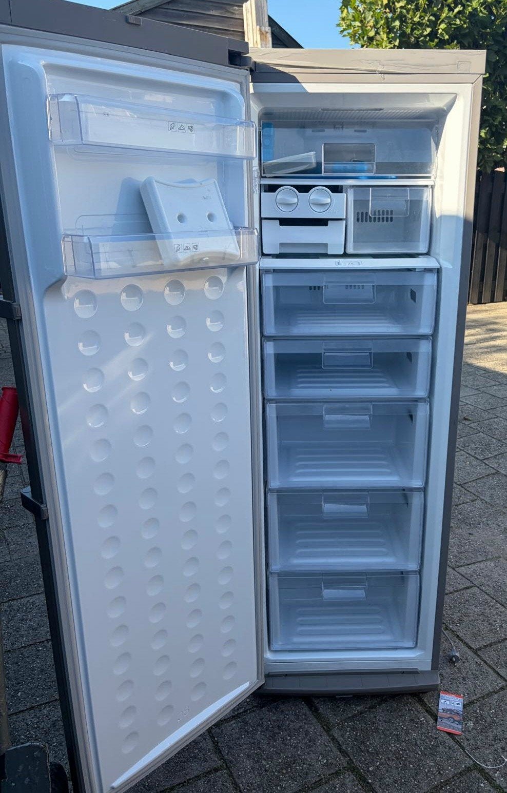 vriezer Samsung No frost 7 laden A+, Witgoed en Apparatuur, Gebruikt, 160 cm of meer, Energieklasse A of zuiniger, Ophalen