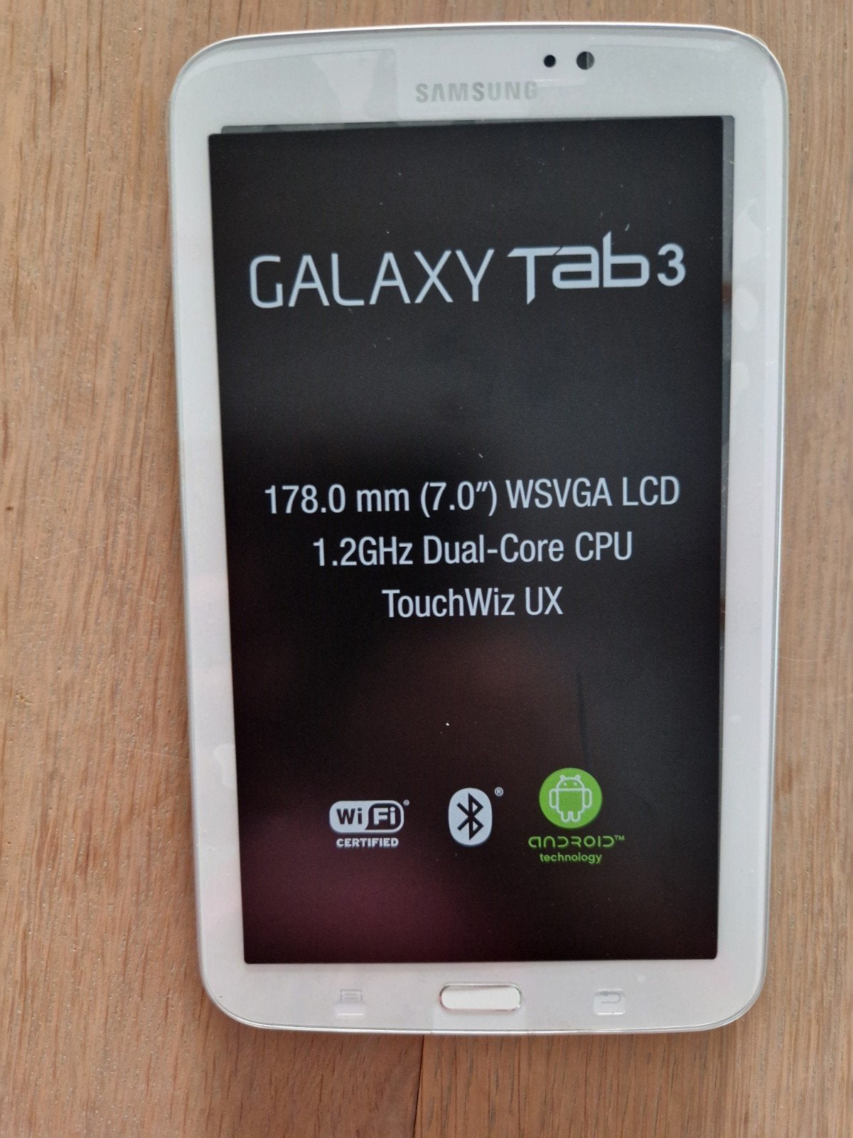 Samsung Galaxy Tab 3 - 7 inch WSVGA LCD, 1.2GHz Dual-Core, Computers en Software, Ophalen of Verzenden, 16 GB