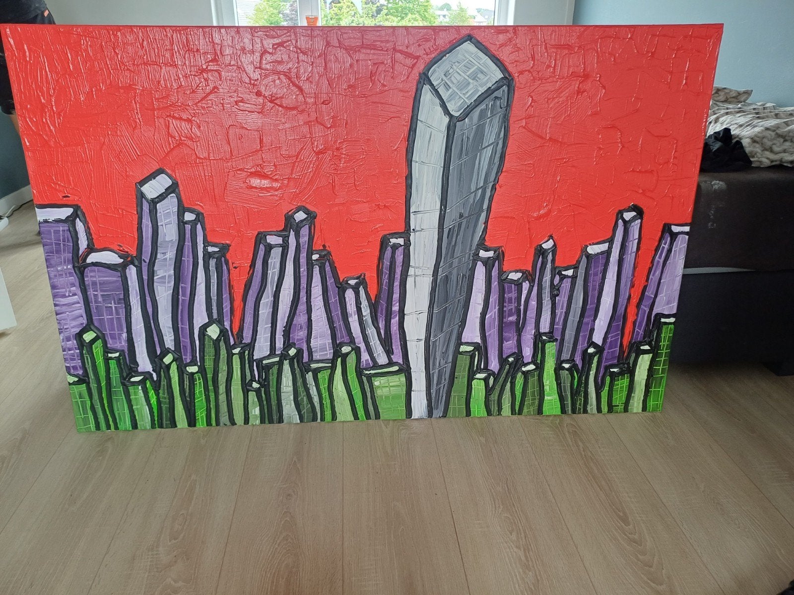 Schilderij 160 x 100, Ophalen