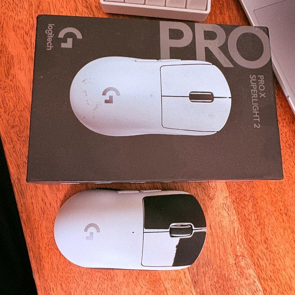 Logitech G PRO X Superlight 2, Ophalen, Rechtshandig, Muis, Gaming muis