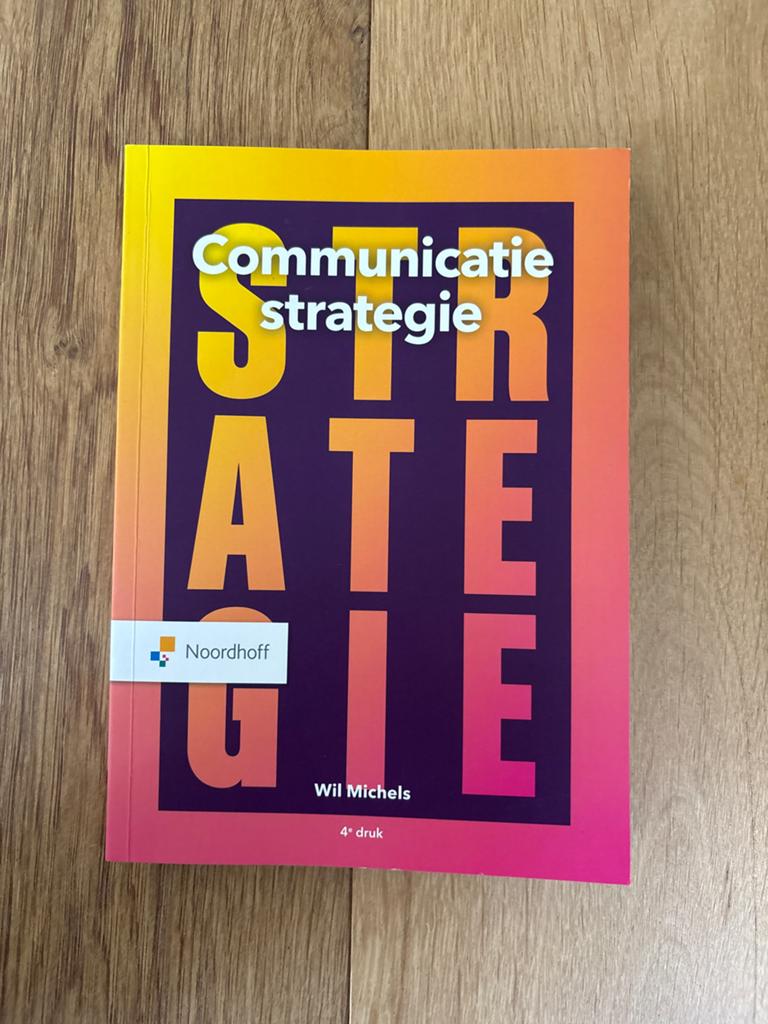 Communicatiestrategie - Wil Michels (4e druk), Ophalen of Verzenden, Zo goed als nieuw, Economie en Marketing