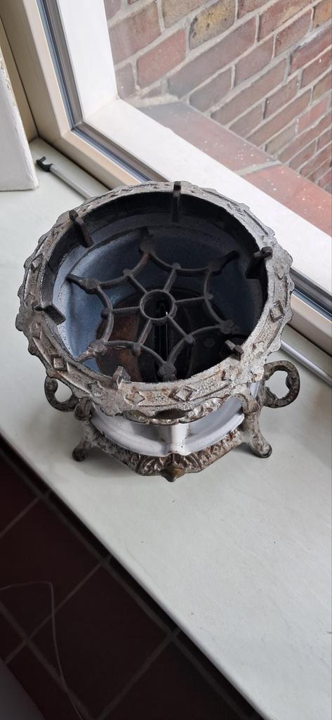 Antieke gietijzeren brander, Ophalen of Verzenden