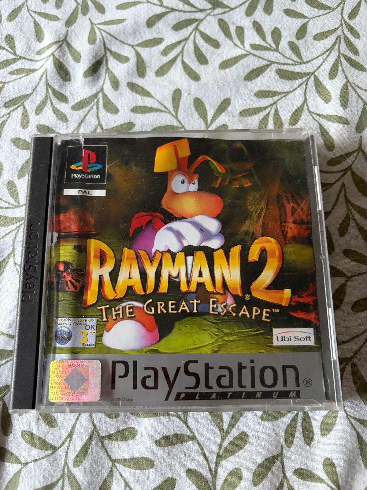 Rayman 2: The Great Escape (Platinum) PS1 CIB, Spelcomputers en Games, Games | Sony PlayStation 1, Gebruikt, Platform, 1 speler