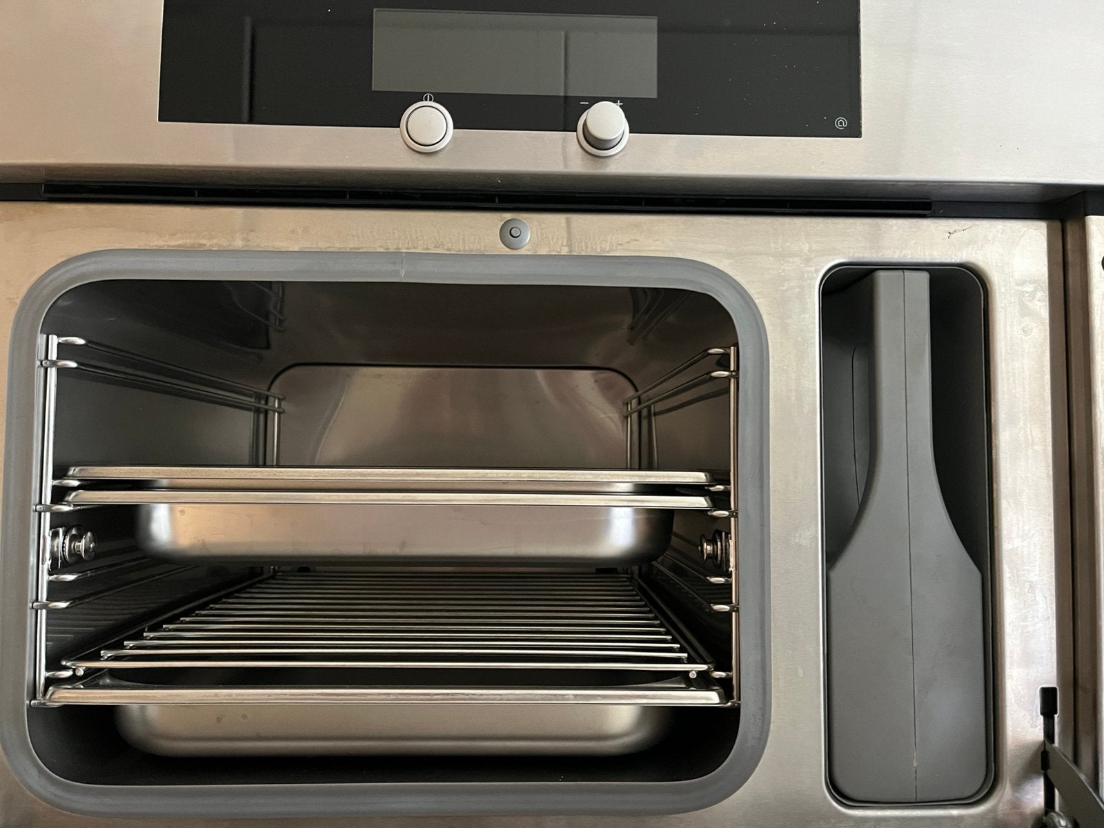 Miele inbouw stoomoven, Ophalen, Gebruikt, 50 tot 100 cm, Minder dan 100 cm