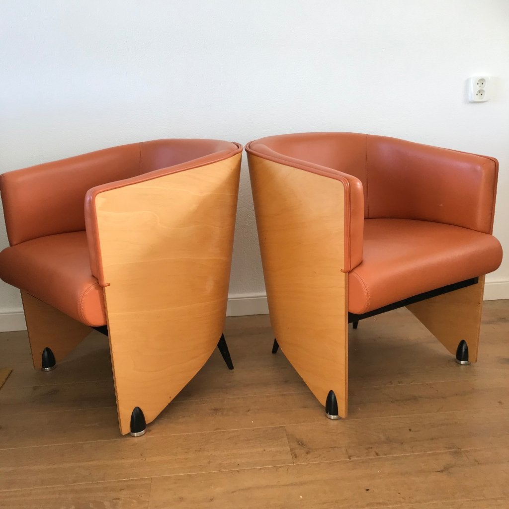 2 IZGS Lande Pencil club fauteuil fauteuils stoelen stoel, Ophalen, 75 tot 100 cm, Nvt, Nvt