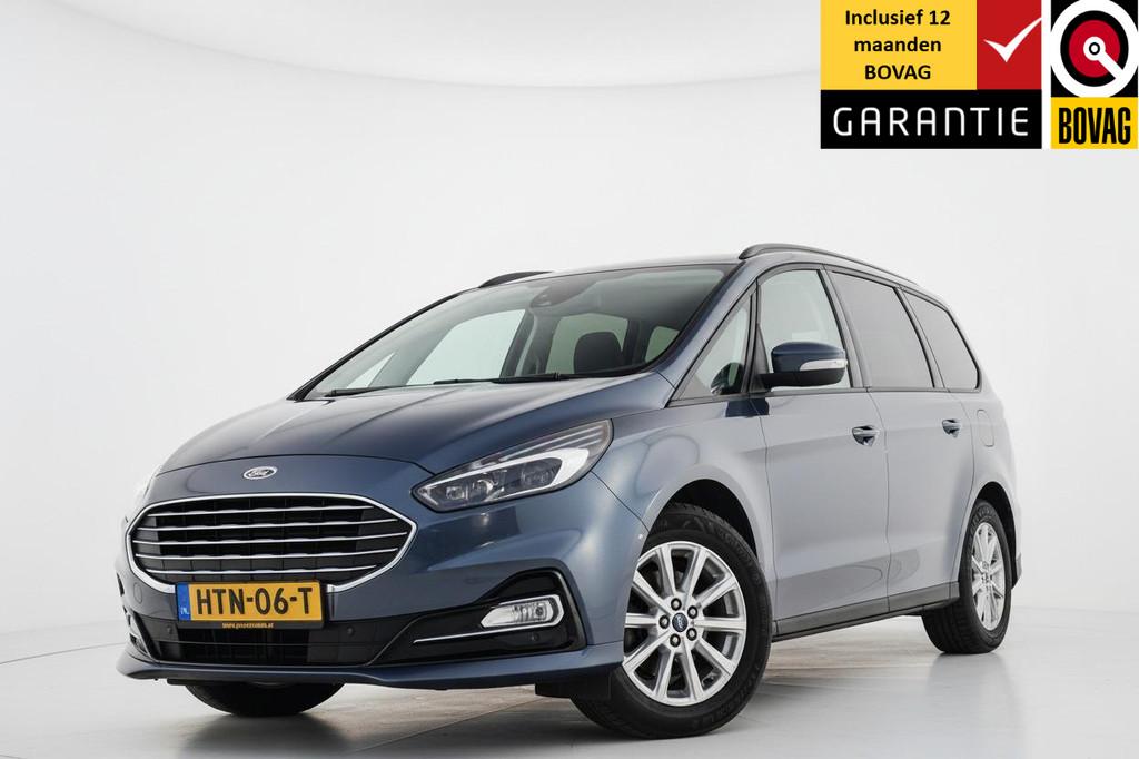 Ford Galaxy 2.5 HEV 190PK AGR STOEL 7P TREKHAAK NAV STOELVER, Gebruikt, Euro 6, Blauw, Bedrijf