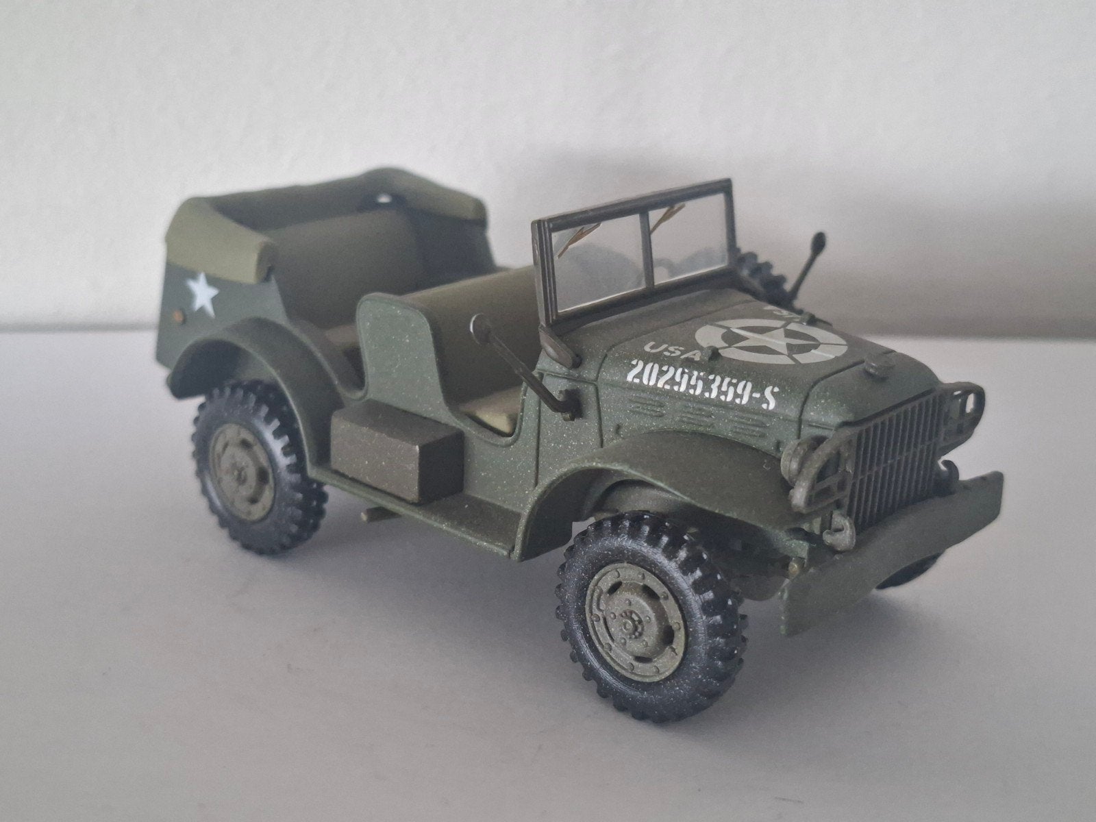 Corgi Dodge WC56 Command Car, Hobby en Vrije tijd, Modelauto's | 1:43, Ophalen of Verzenden, Corgi