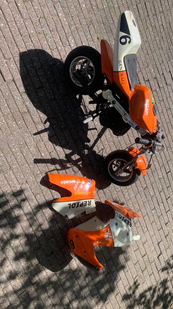 Pocket/mini bike, Ophalen of Verzenden, Gebruikt