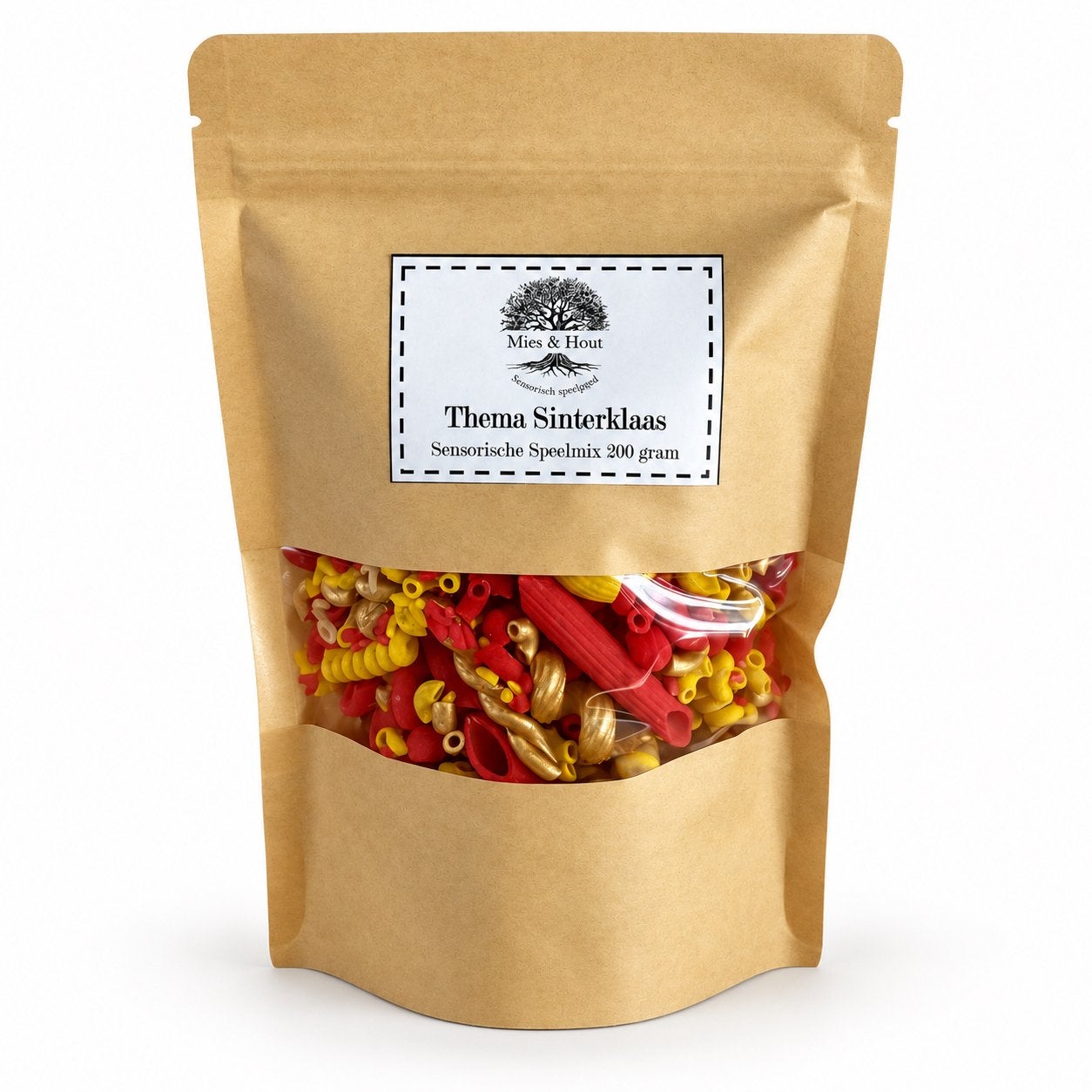 Sensorische speelmix Sinterklaas 200 gram, Nieuw, 1551GL, Ophalen of Verzenden, Mies en Hout