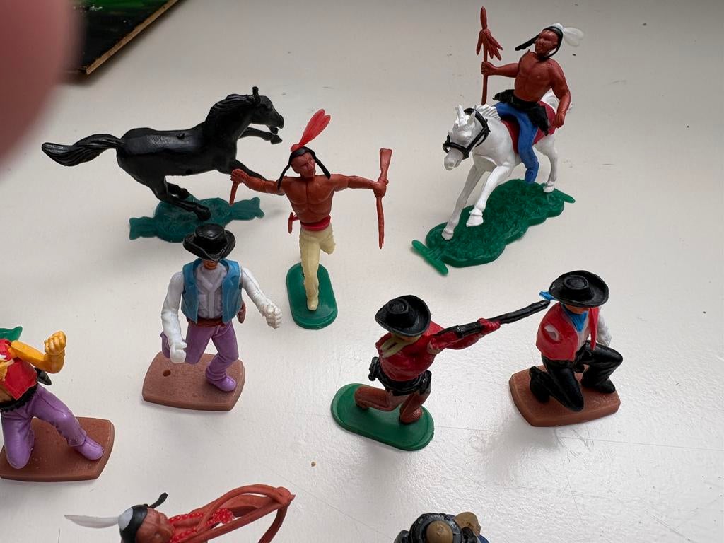 Speelgoed cowboys etc. Meest Plasty, Verzamelen, Ophalen of Verzenden, Gebruikt