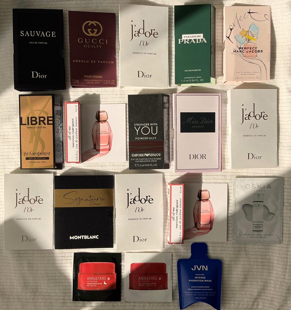 Parfum Beauty Skincare Proefjes Set, Verzenden, Nieuw