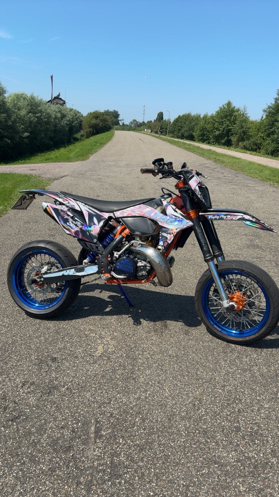 Ktm exc 250 op A1 kenteken, blok slechts 5 draaiuren!!, 250 cc, LED Verlichting, Gebruikt, Particulier