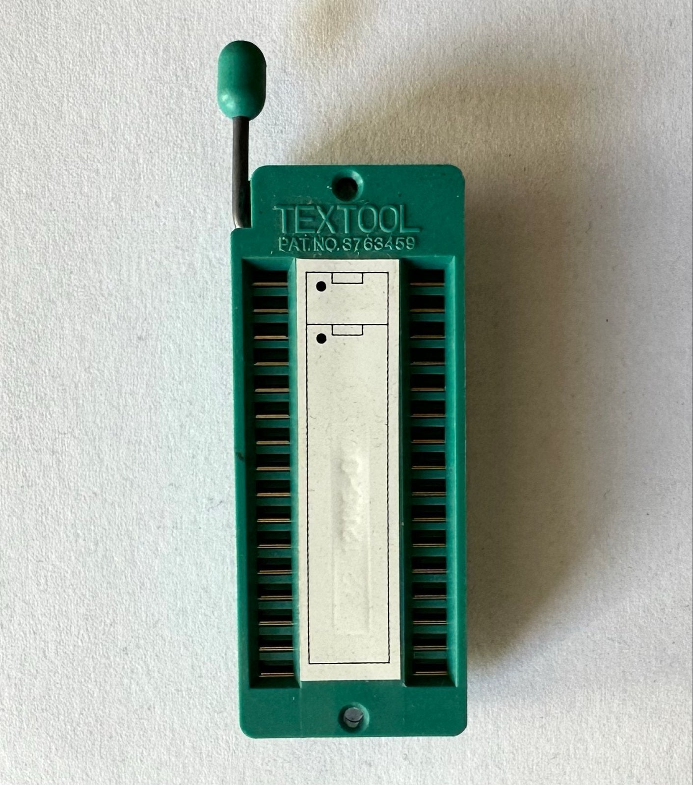 Textool ZIF Socket voor IC-testen/programmeren, Ophalen of Verzenden, Gebruikt