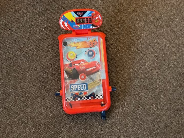 Cars Flipperkast - Draagbaar Spel voor Kinderen, Ophalen of Verzenden, Gebruikt, Jongen
