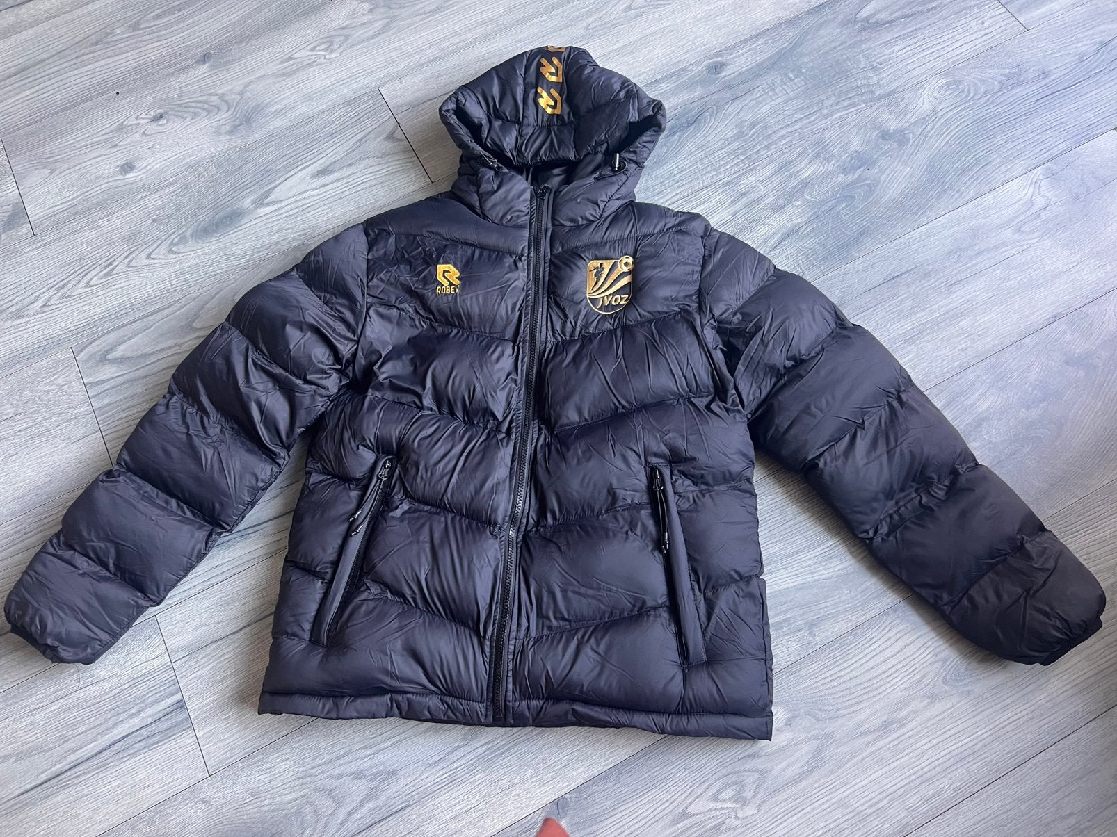 Robbey JVOZ jas maat m, Kleding | Dames, Jassen | Winter, Ophalen of Verzenden, Zo goed als nieuw, Maat 38/40 (M), Zwart