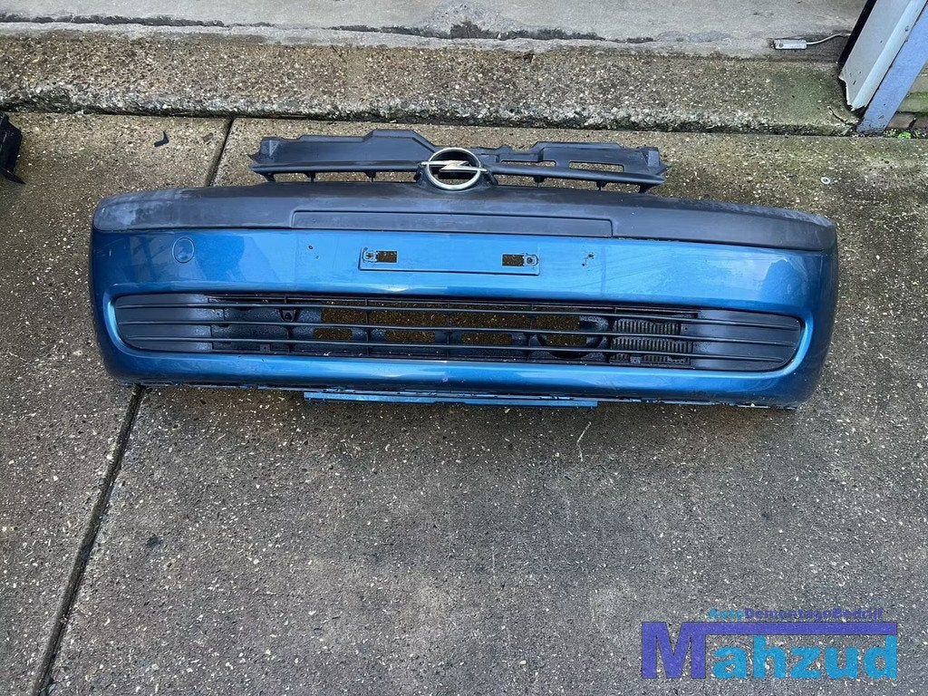 OPEL CORSA C Groen Z20M Voorbumper bumper voor 2000-2005, Auto-onderdelen, Carrosserie en Plaatwerk, Gebruikt, Voor, Opel Automobile GmbH