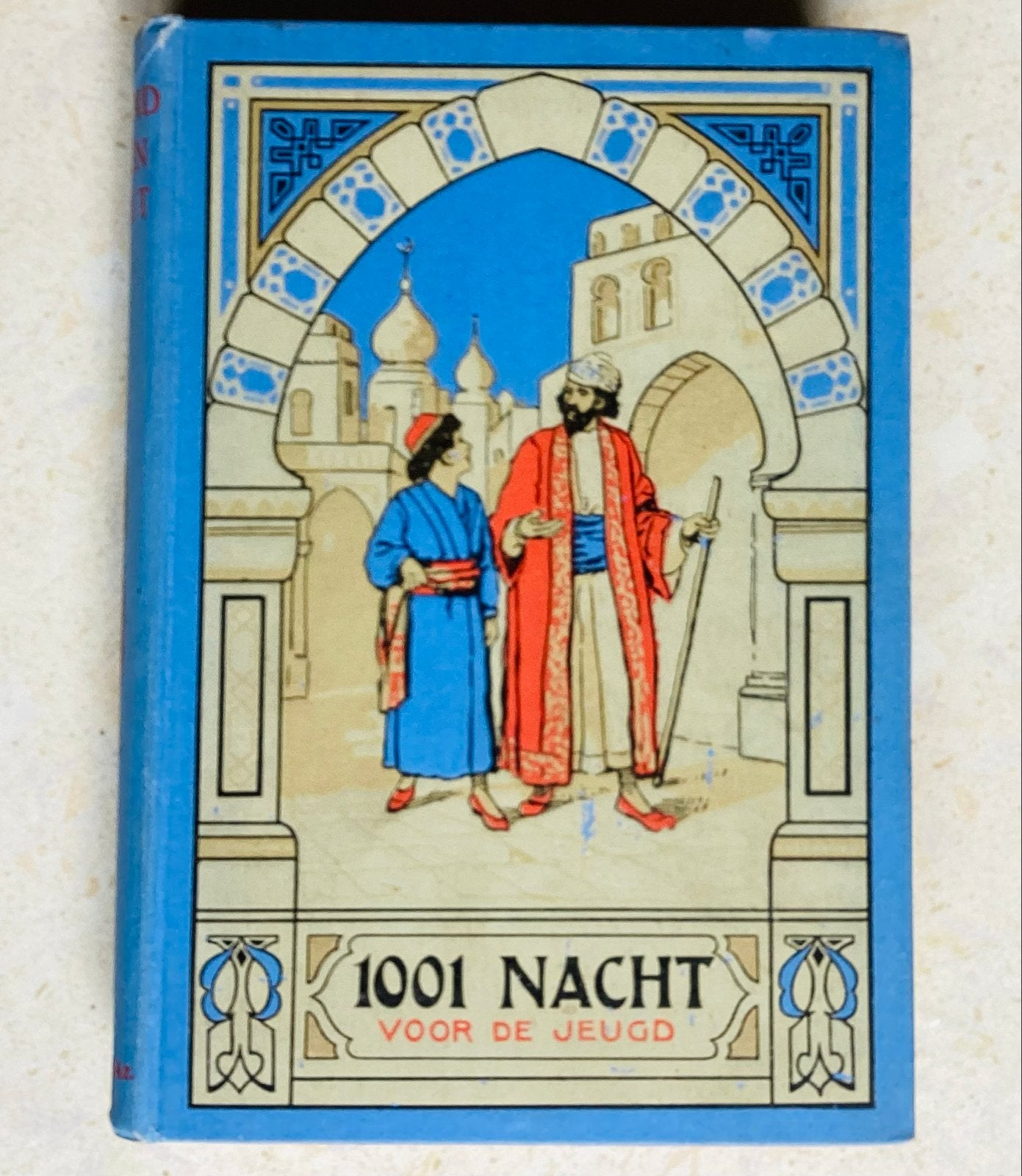 Oud sprookjesboek "1001 Nacht" voor de jeugd, Ophalen of Verzenden, Gelezen, Fictie