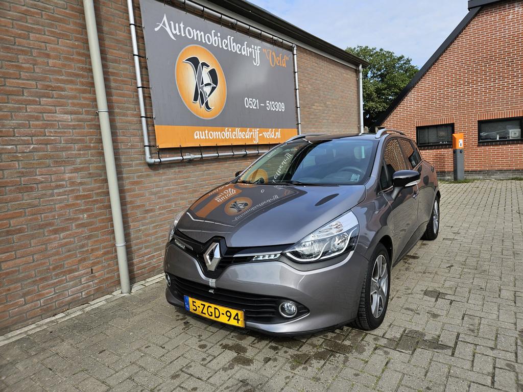 Renault Clio Estate 0.9 TCe Night&Day (bj 2015), Auto's, Renault, Bedrijf, Te koop, Clio, ABS, Airbags, Airconditioning, Alarm