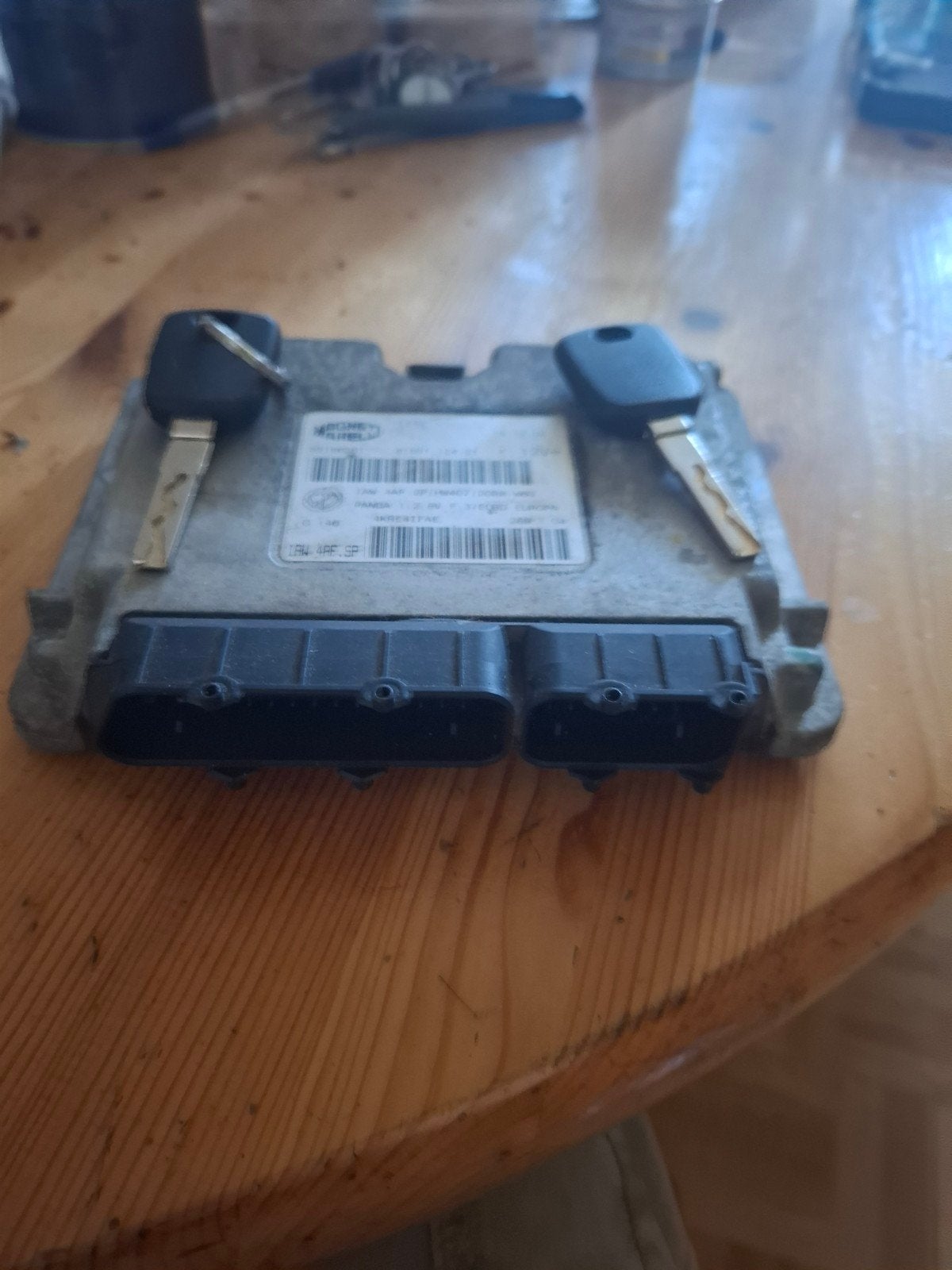 ECU Magneti Marelli Fiat Panda 1.2 8V 2005 zonder airco, Ophalen of Verzenden, Fiat