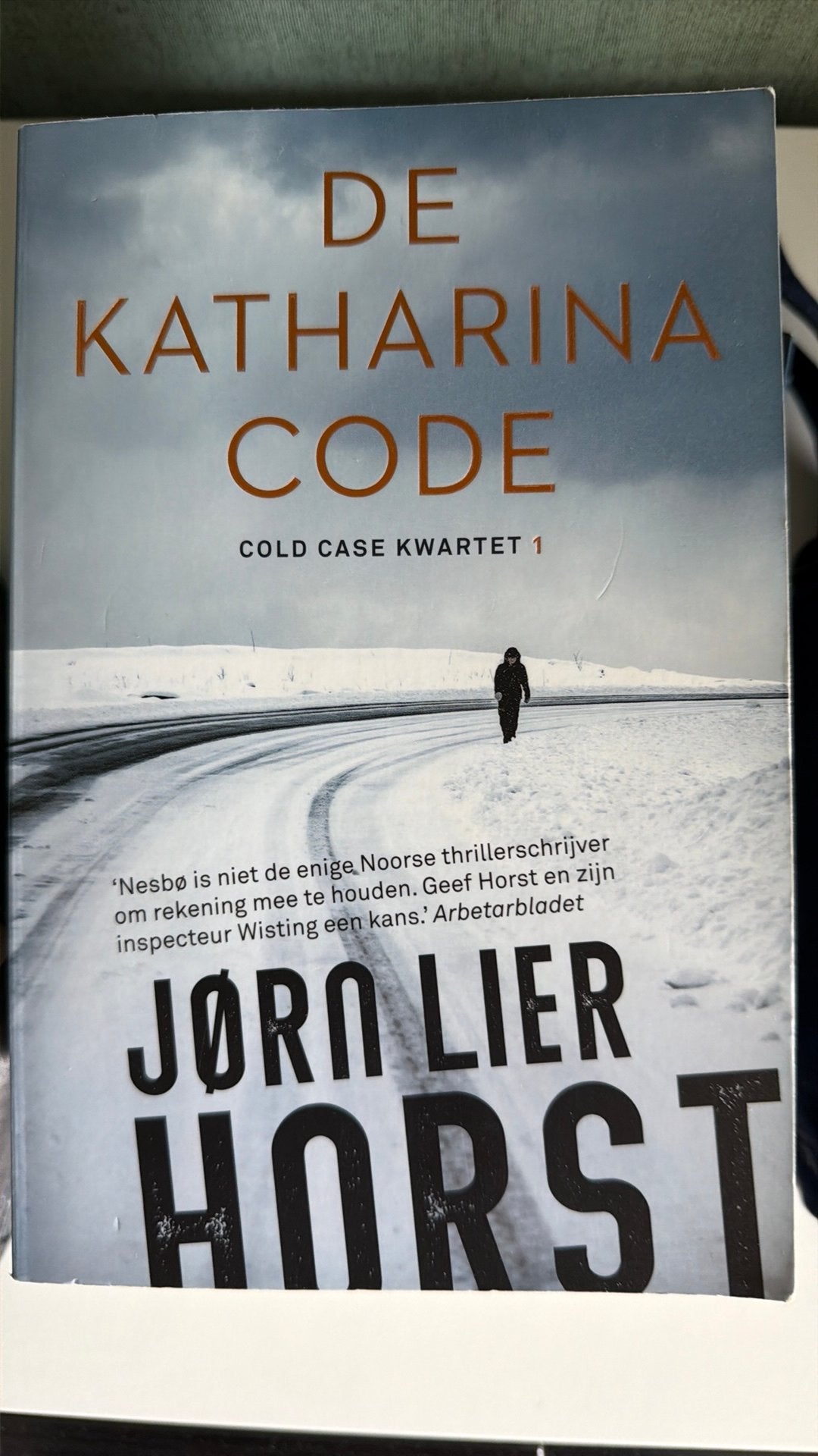 Jørn Lier Horst - De Katharinacode, Jørn Lier Horst, Scandinavië, Ophalen of Verzenden, Zo goed als nieuw