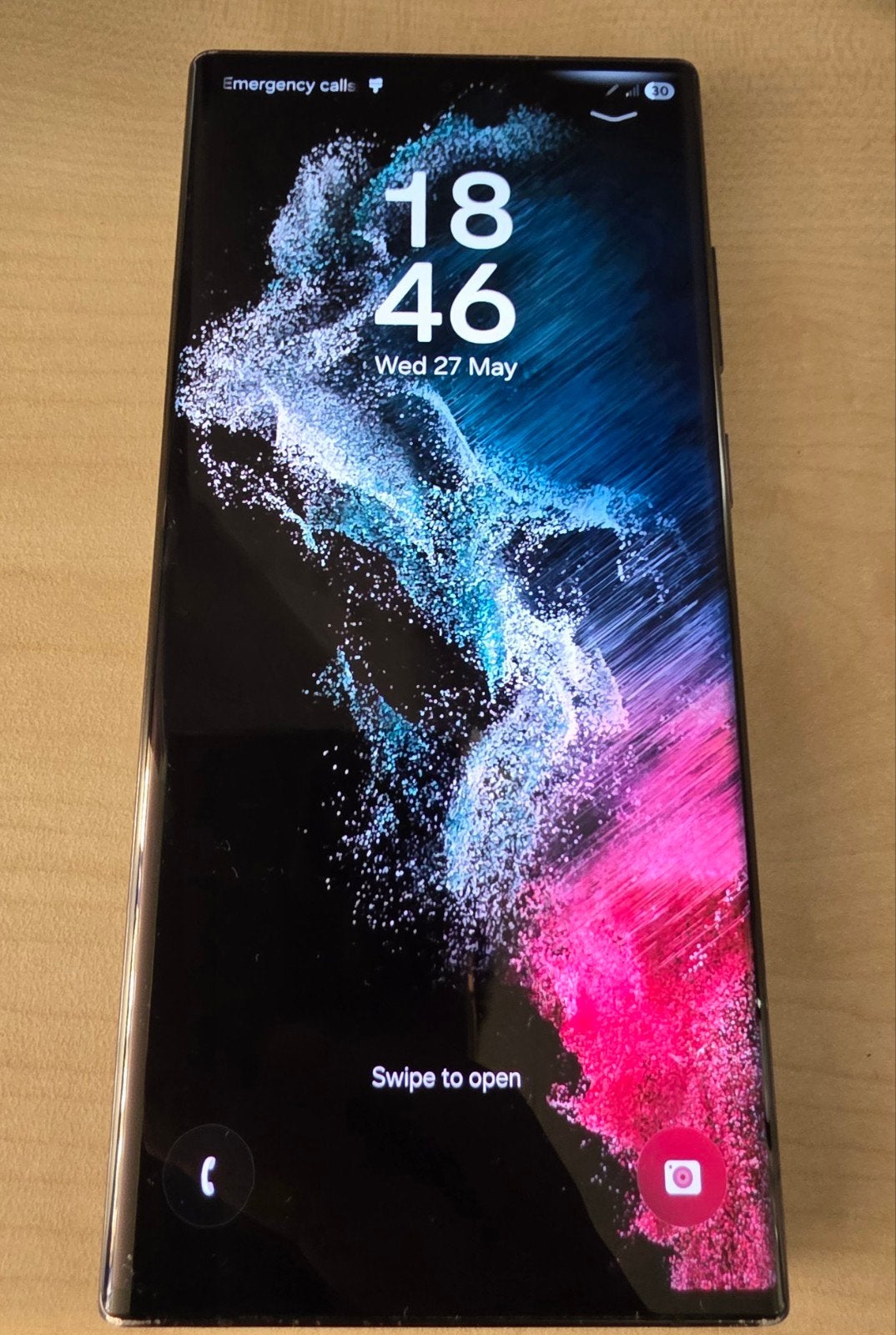 Samsung galaxy S22 Ultra 256GB Phantom Black met lichte gebr, Telecommunicatie, Mobiele telefoons | Samsung, 256 GB, Ophalen of Verzenden