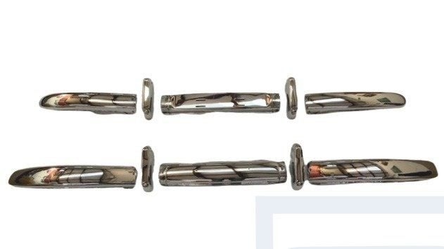 Volvo Bumper PV544+Duett voor compleet incl rozetten RVS Vol, Voor, Nieuw, Ophalen of Verzenden, Volvo