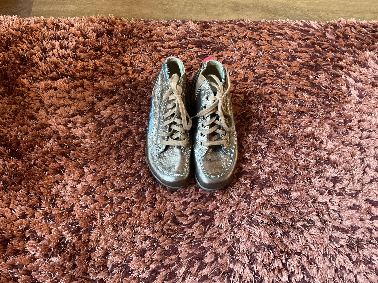 Wolky 38 sneaker schoen brons zonder binnenzool, Ophalen of Verzenden, Zo goed als nieuw, Bruin, Sneakers of Gympen