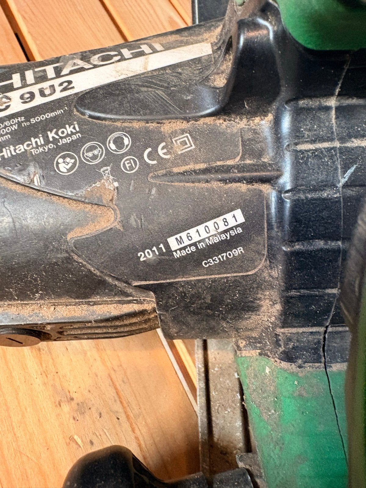 Hitachi C9U2 Cirkelzaag - Defect, maar te repareren, Doe-het-zelf en Verbouw, Gereedschap | Zaagmachines, Gebruikt, Cirkelzaag