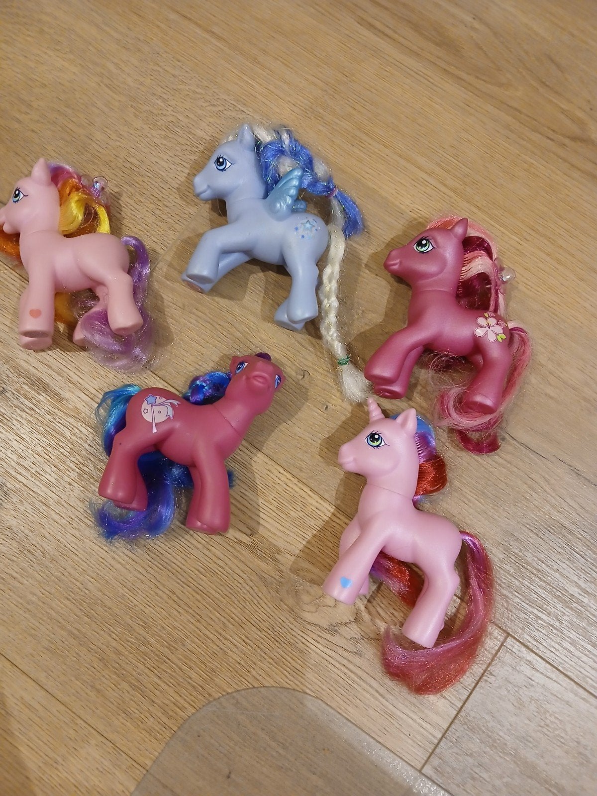 5 My Little Pony figuren, Ophalen of Verzenden, Gebruikt
