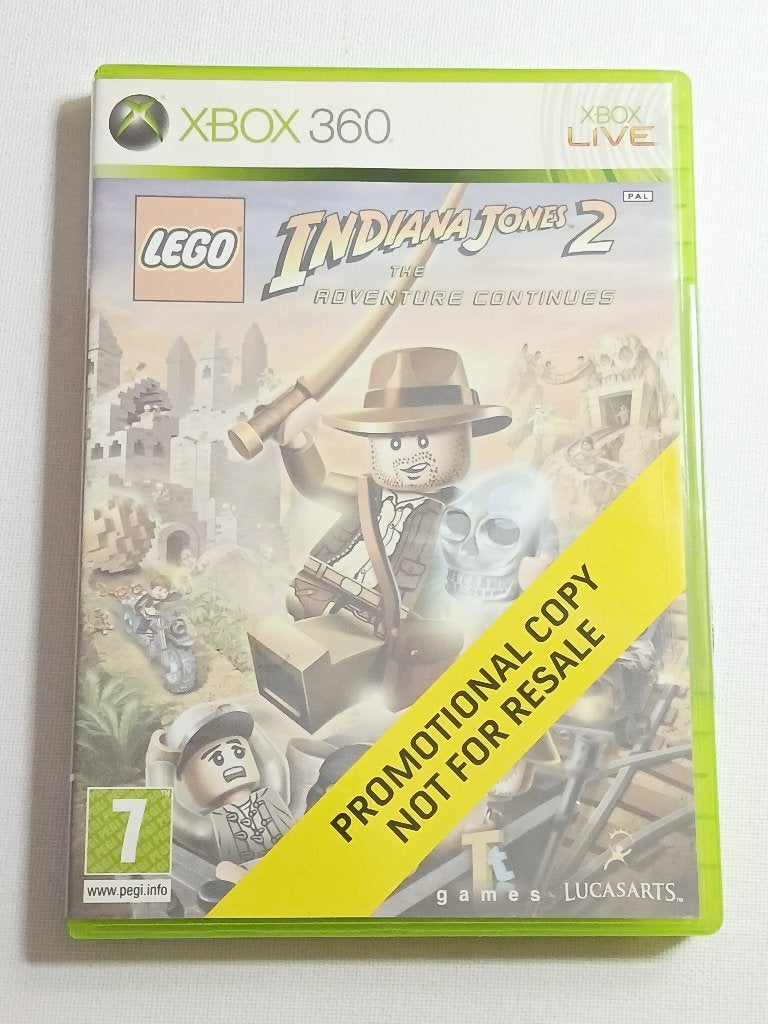 Indiana Jones 2 the Adventure Continues - Xbox 360, Avontuur en Actie, Gebruikt, Microsoft, 1 speler