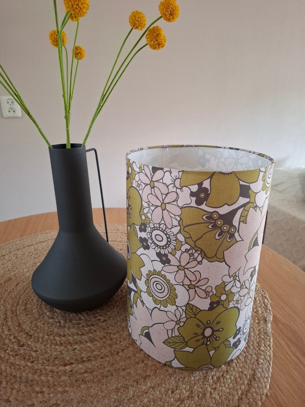 Lampenkap retro styl, Ophalen, Overige kleuren, Minder dan 50 cm