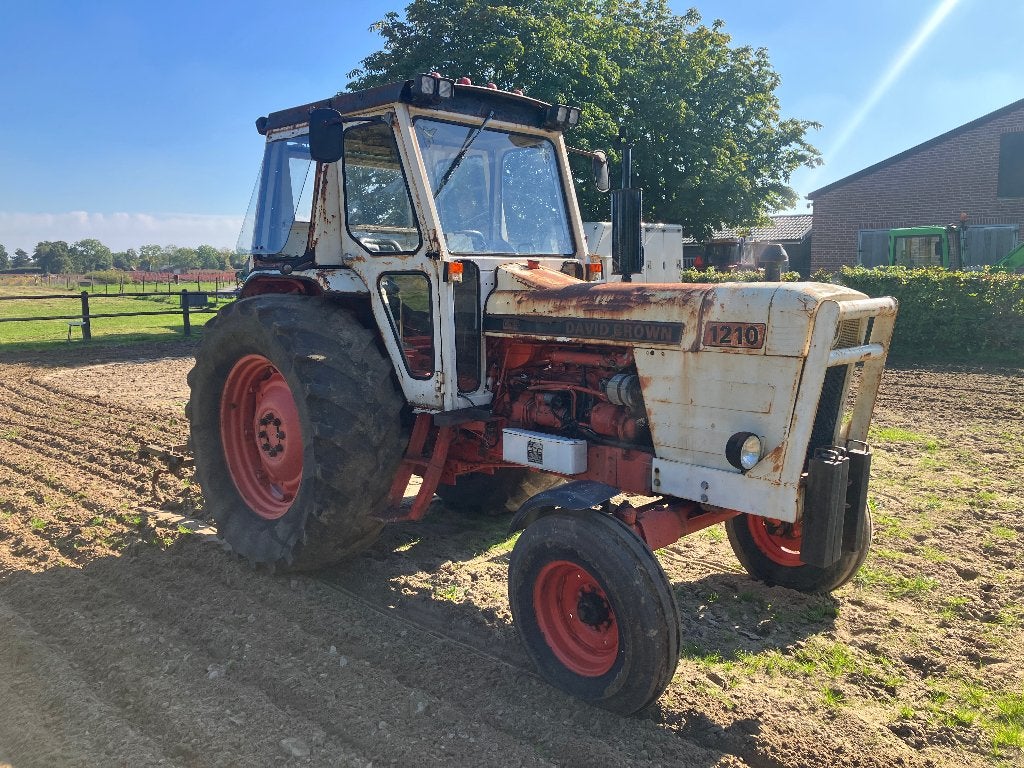 David brown 1210 met kenteken en weidebloter, Zakelijke goederen, Gebruikt, Tot 80 Pk, 7500 tot 10000, Ophalen