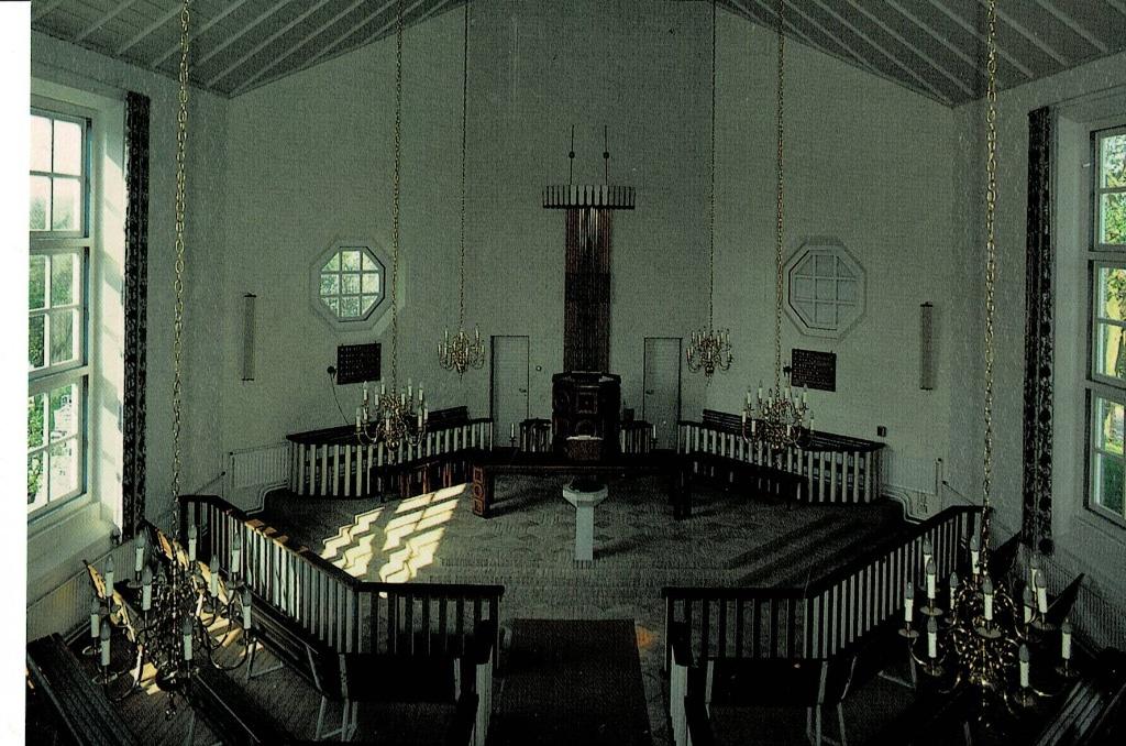 Texel, de Waal, interieur Kerk, Ophalen of Verzenden, 1960 tot 1980, Ongelopen, Waddeneilanden